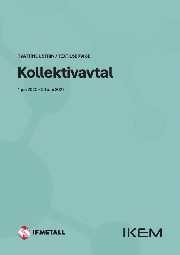 avtal Tvättindustrin/textilservice